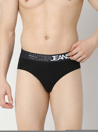 Underjeans Yellow & Black Brief
