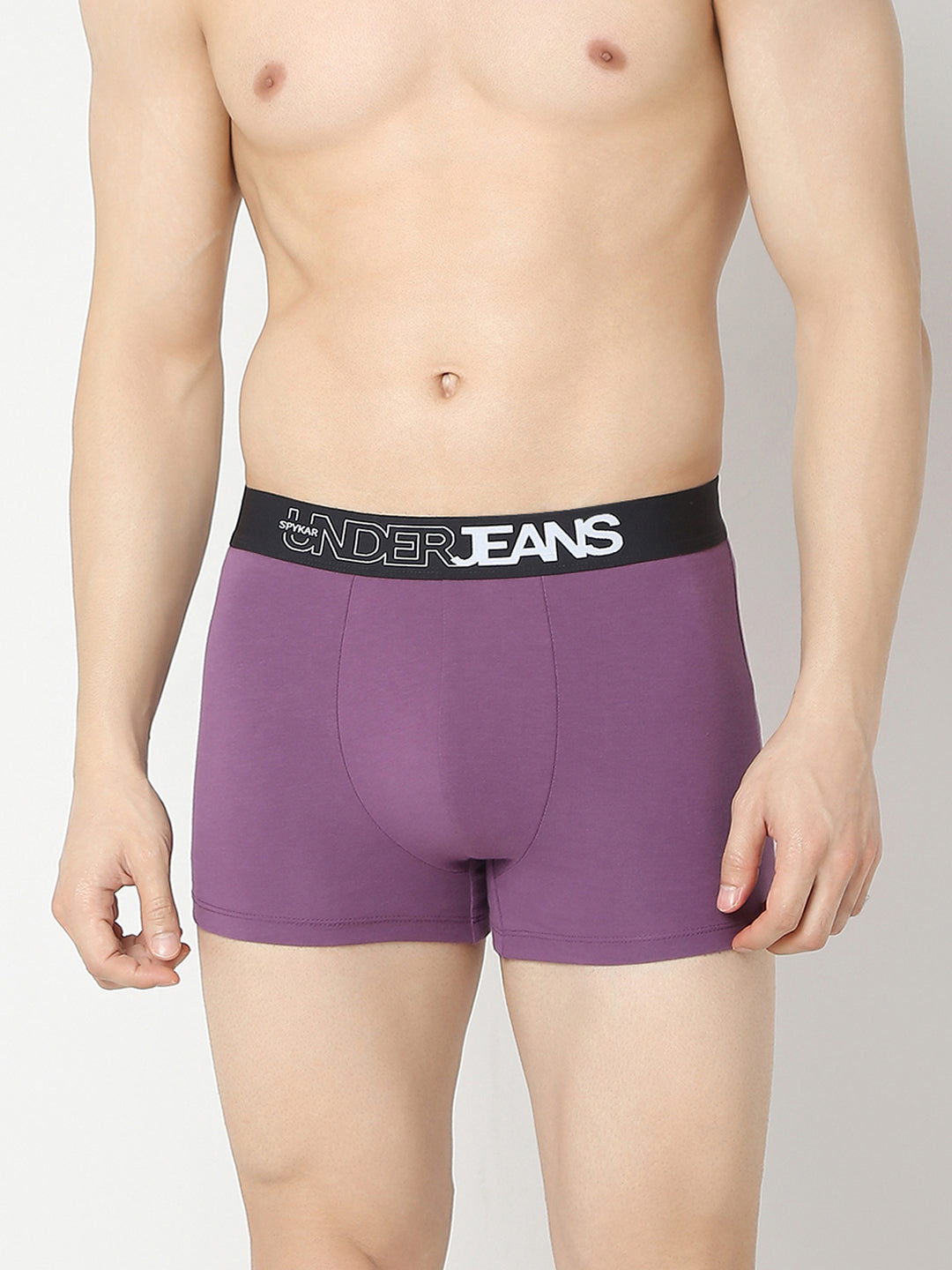 Underjeans by Spykar Men Yellow & Purple Trunk