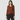 Women Top Solid Brown Slim Fit