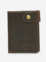 Dark Brown Solid Wallet
