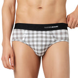 Underjeans Pack Of 3 Cotton Blend Mid-Rise Briefs