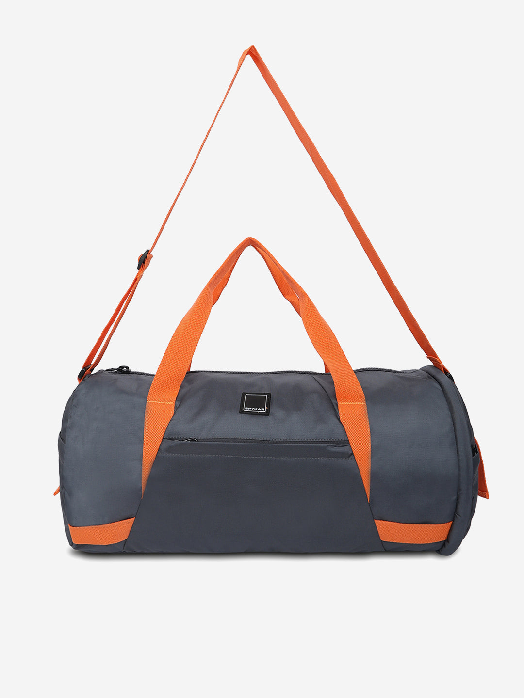 Unisex Dark Grey Duffel Bags