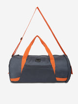 Unisex Dark Grey Duffel Bags