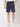 Underjeans Shorts Regular Fit Navy Mid-Rise