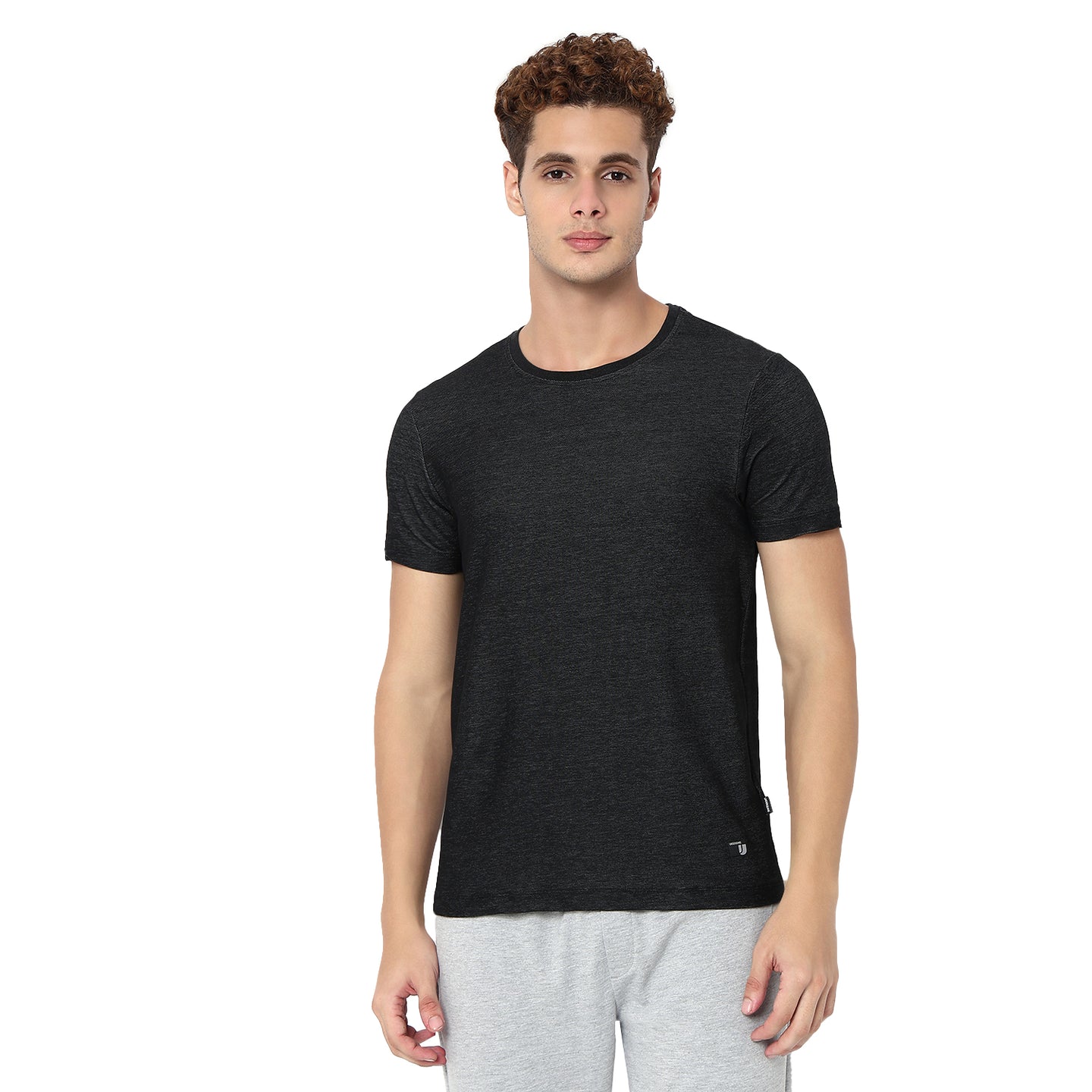 Underjeans T-Shirt Black Slim Fit