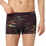 Underjeans Coffee Brown Nylon Blend Trunk