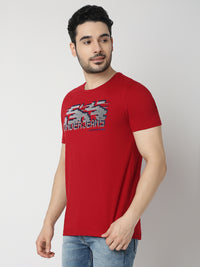 Underjeans T-Shirt Regular Fit Red