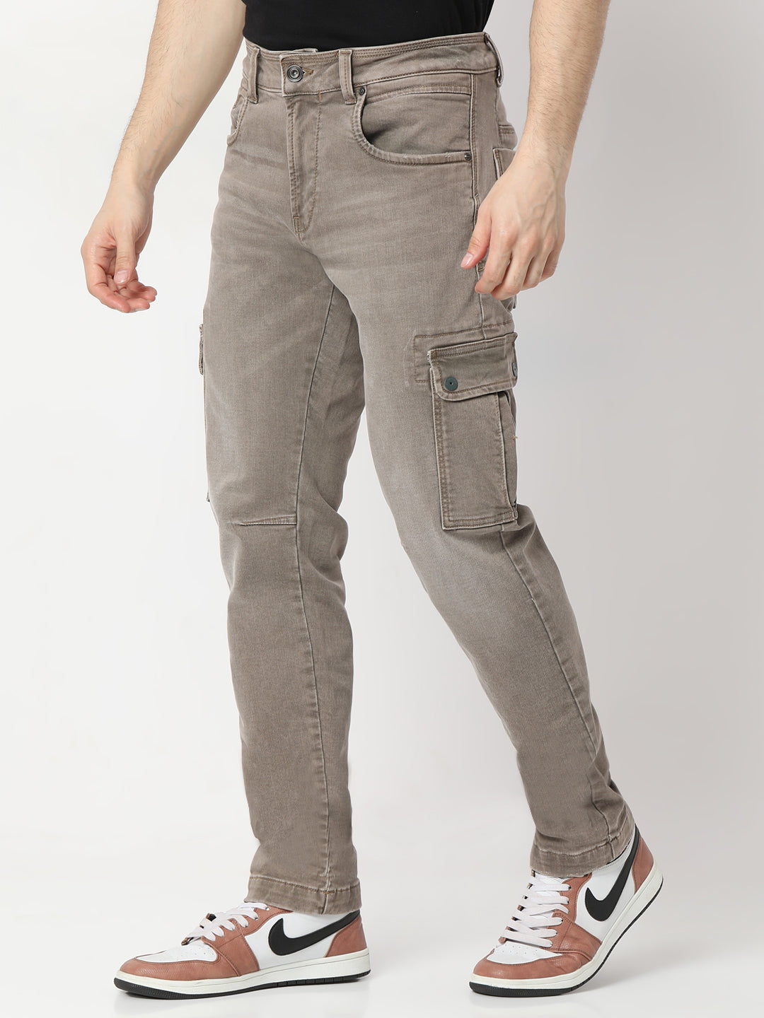 Spykar Regular Fit Mid Rise Jeans For Men