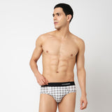 Underjeans Pack Of 2 Cotton Blend Mid Rise Briefs