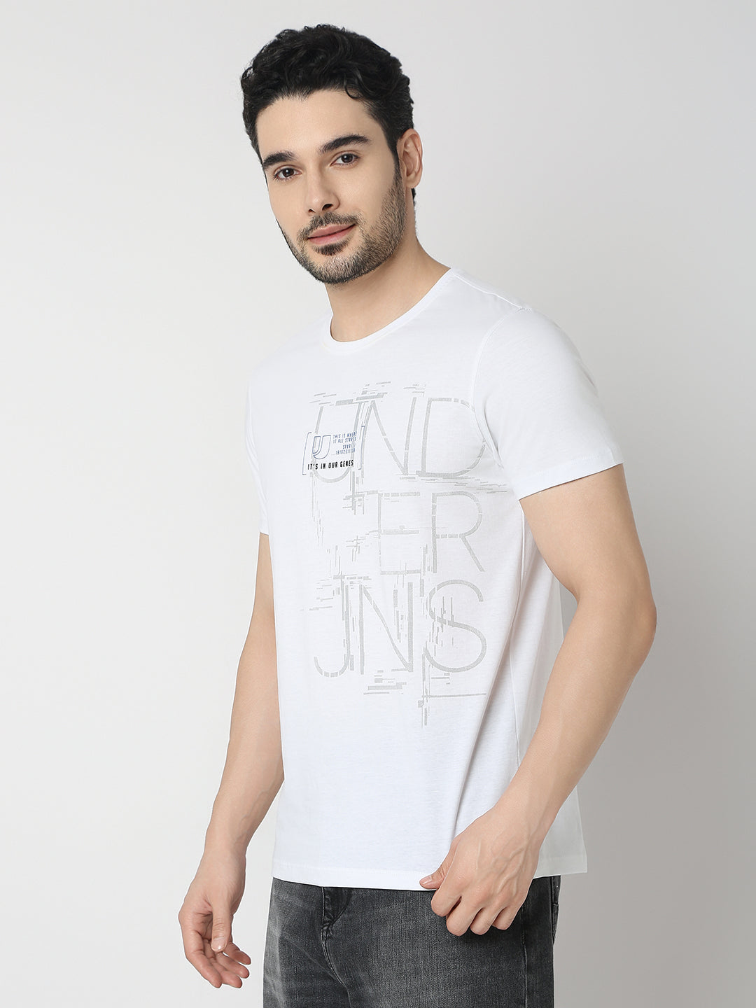 Underjeans T-Shirt Regular Fit White