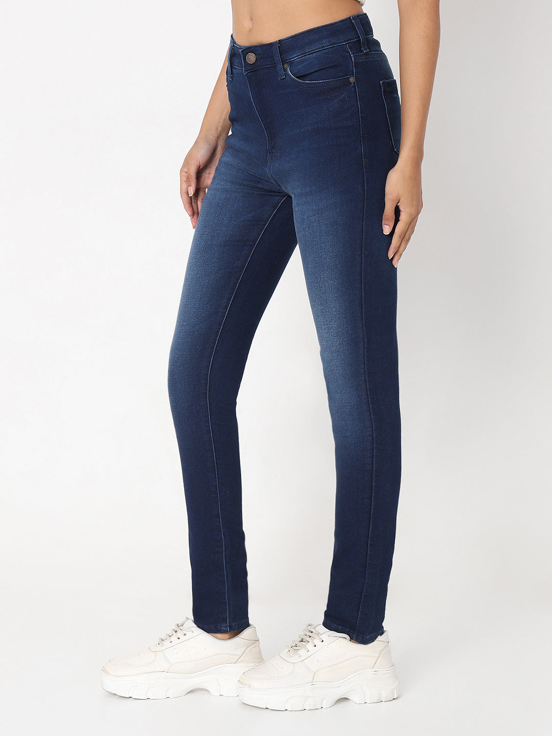 Spykar Women Skinny Fit High Rise Jeans