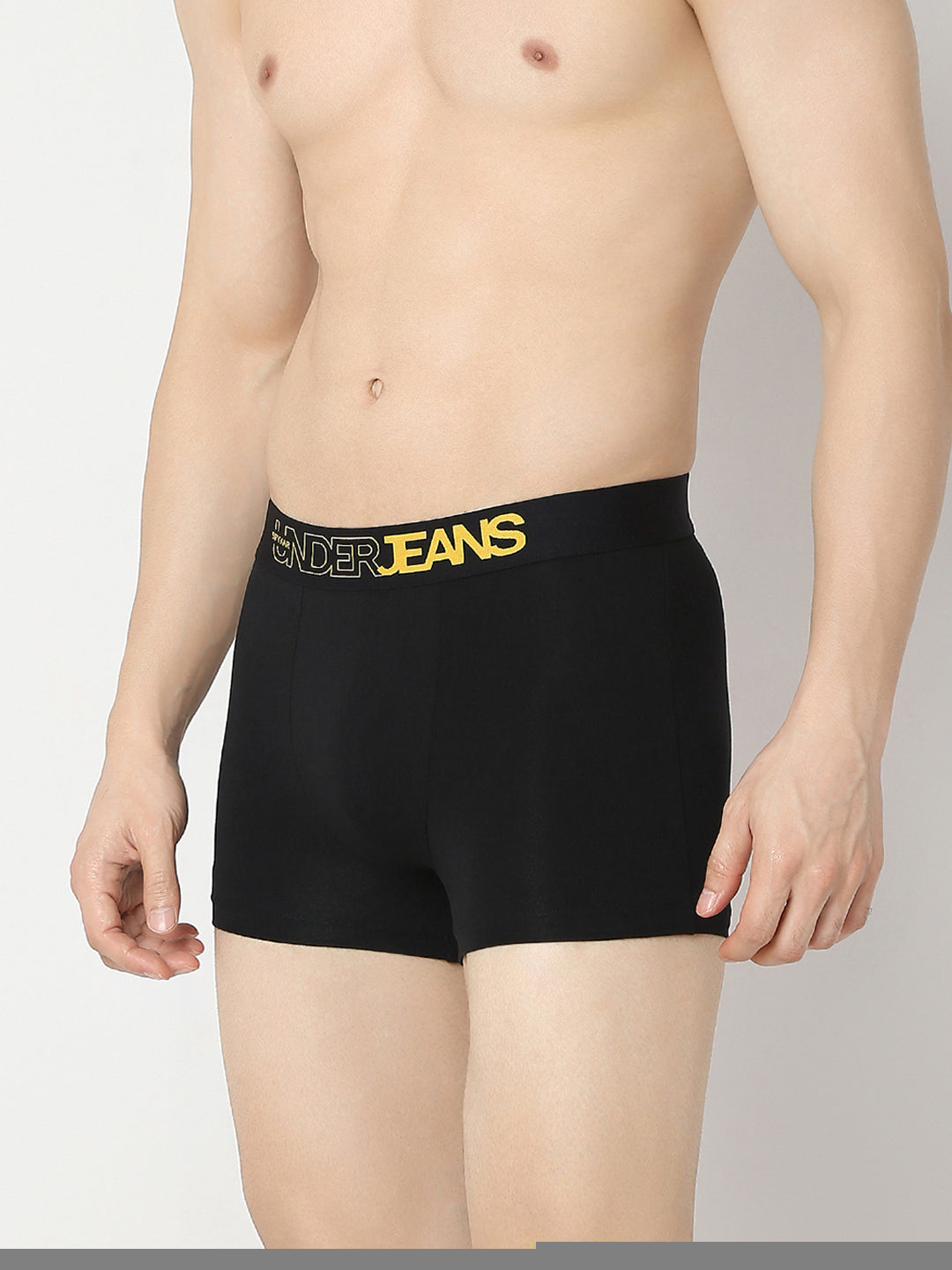 Underjeans Pack Of 2 Purple & Black Trunk