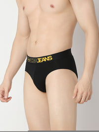 Underjeans Pack Of 2 Solid Regular Fit Briefs