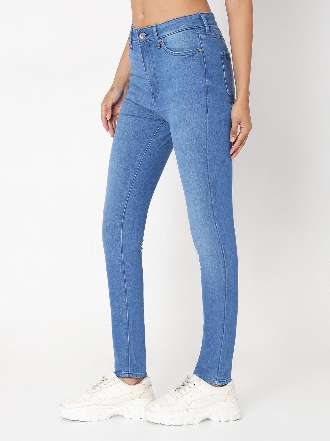 Spykar Women Skinny Fit High Rise Jeans