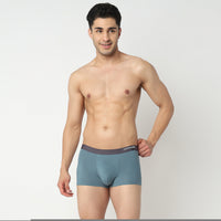 Underjeans Green Regular Fit Ultrasoft Trunk
