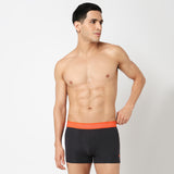 Underjeans Pack Of 2 Cotton Blend Solid Mid-Rise Trunks