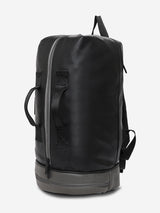 Unisex Black And Grey Backpack