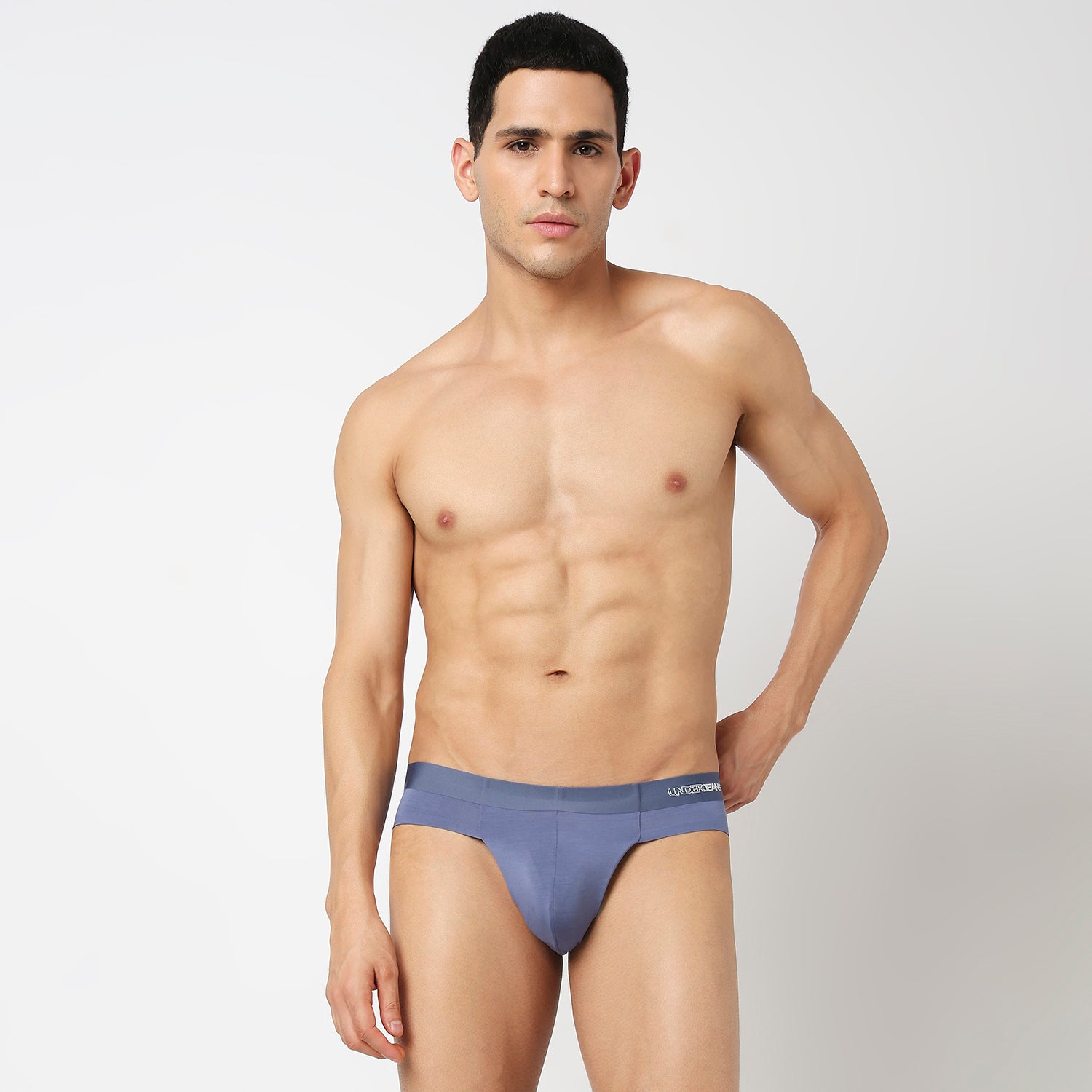 Underjeans Blue Modal Blend Brief