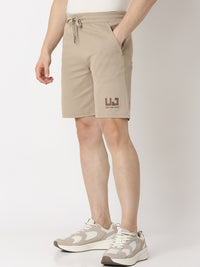 Underjeans Shorts Regular Fit Khaki Mid-Rise
