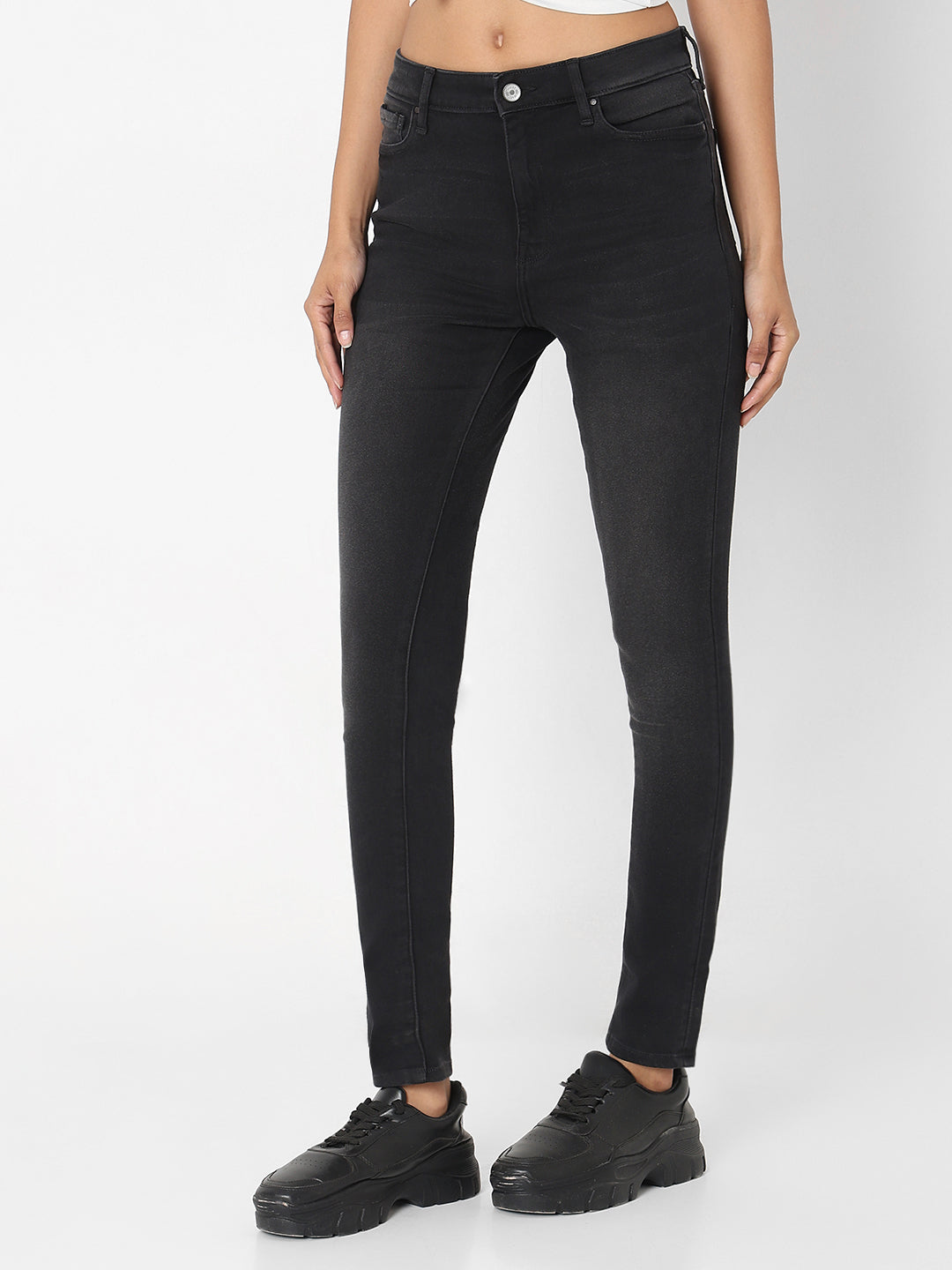 Spykar Women Skinny Fit High Rise Jeans