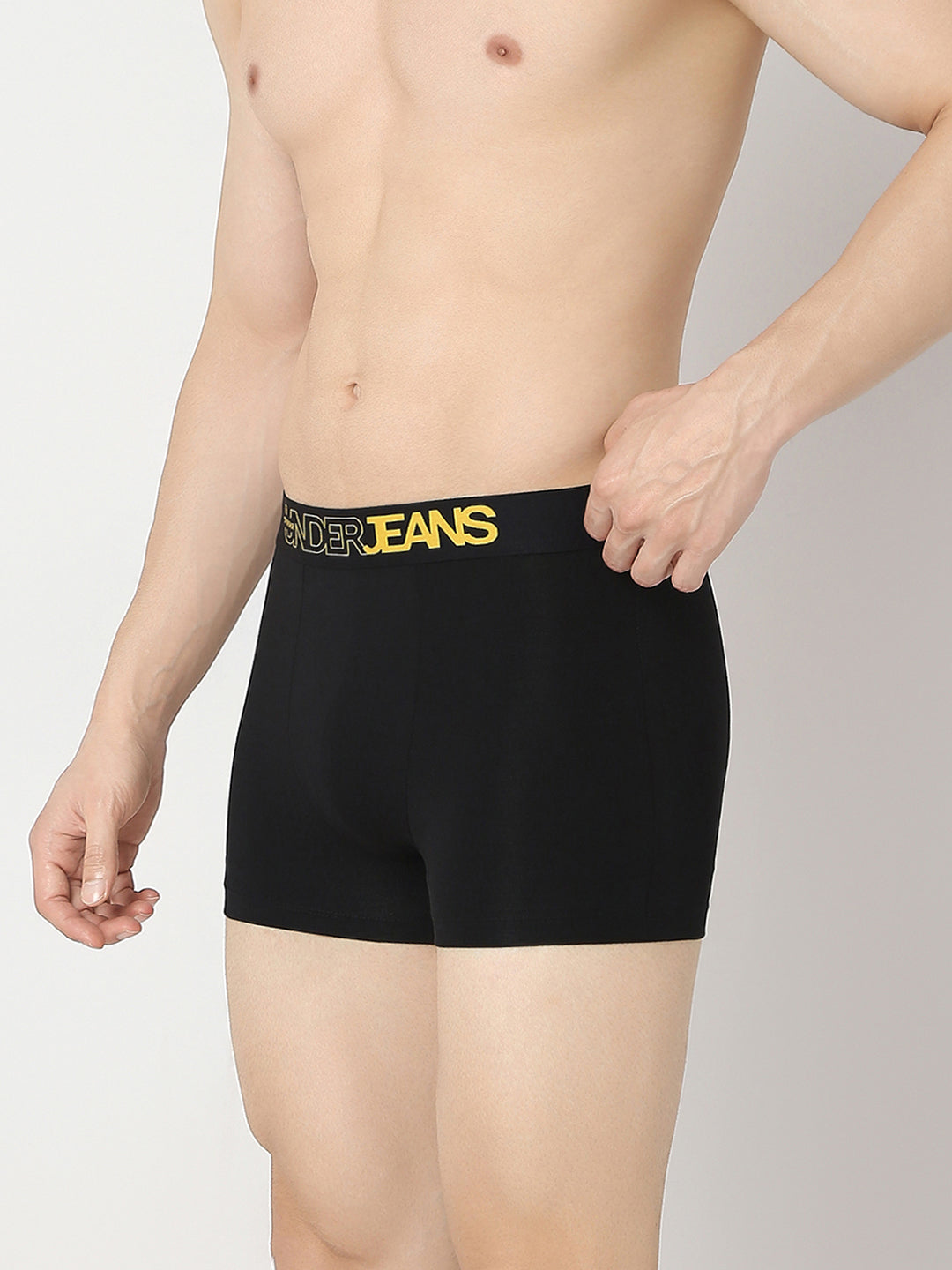 Underjeans Pack Of 2 Olive & Black Trunk