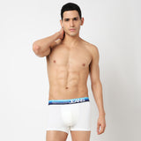 Underjeans Pack Of 2 Cotton Blend Solid Mid-Rise Trunks