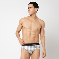 Underjeans Pack Of 3 Cotton Blend Mid-Rise Briefs
