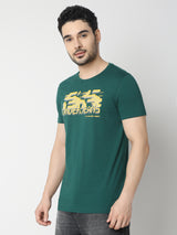 Underjeans T-Shirt Regular Fit Green