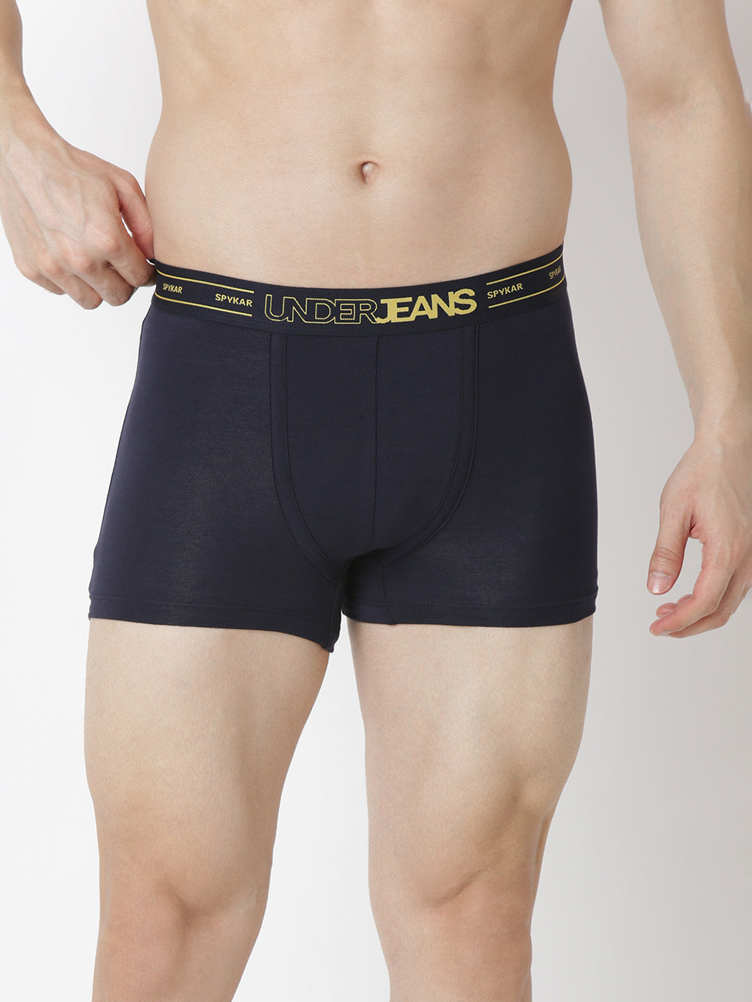 Underjeans Navy Regular Fit Trunk