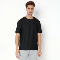 Underjeans T-Shirt Black Oversized Fit