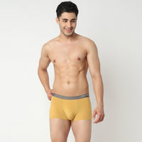 Underjeans Yellow Regular Fit Ultrasoft Trunk