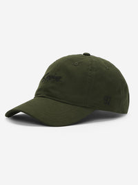 Men Olive Solid Cap