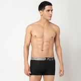 Underjeans Pack Of 3 Cotton Blend Solid Mid-Rise Trunks