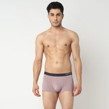Underjeans Mauve Regular Fit Ultrasoft Trunk