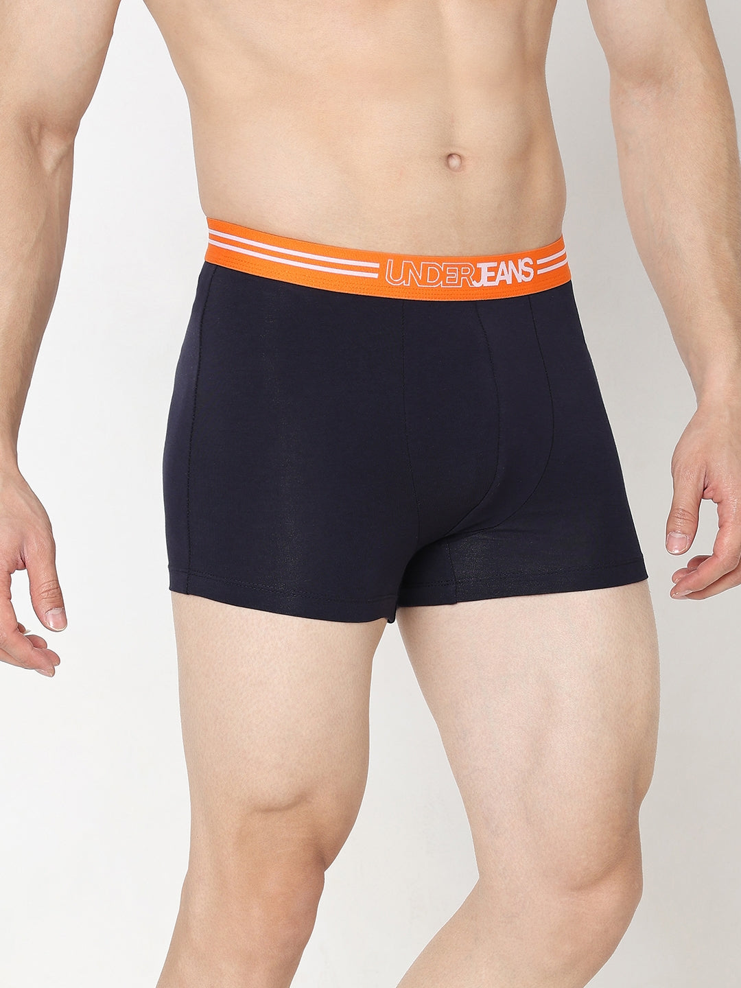 Underjeans by Spykar Men Premium Navy Trunk