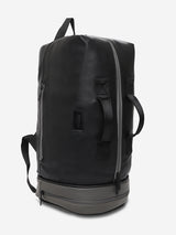 Unisex Black And Grey Backpack