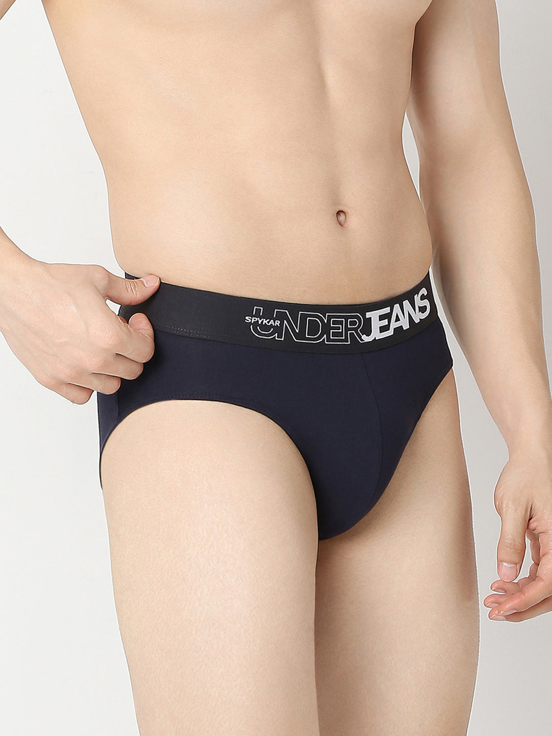 Underjeans by Spykar DK Grey & Navy Brief