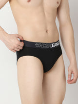 Underjeans Yellow & Black Brief