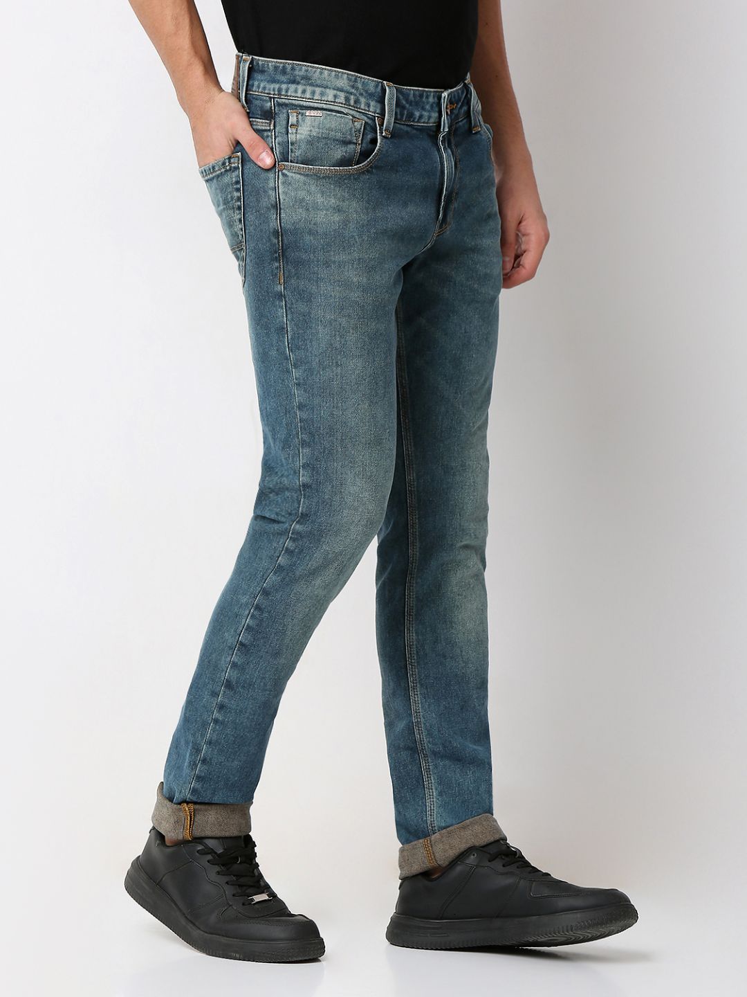 Spykar Skinny Fit Low Rise Jeans for Men