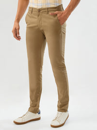 Men Trouser Slim Fit Clay Mid Rise