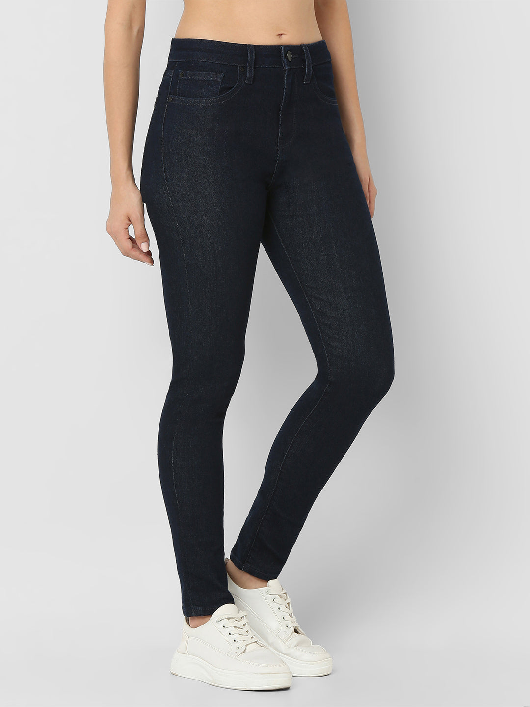 Women Alexa Jeans Super Skinny Fit Blue High Rise