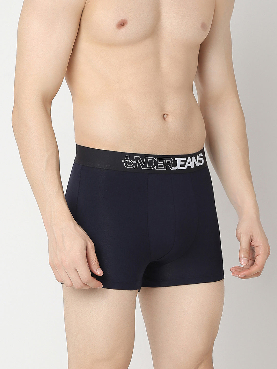 Underjeans by Spykar DK Grey & Navy Trunk