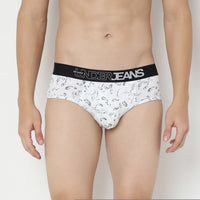 Underjeans White Ultrasoft Brief