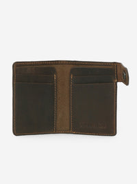 Dark Brown Solid Wallet