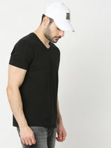 Men White Solid Cap