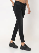 Spykar Women Cotton Super Skinny Fit Mid Rise Jeans