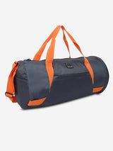 Unisex Dark Grey Duffel Bags
