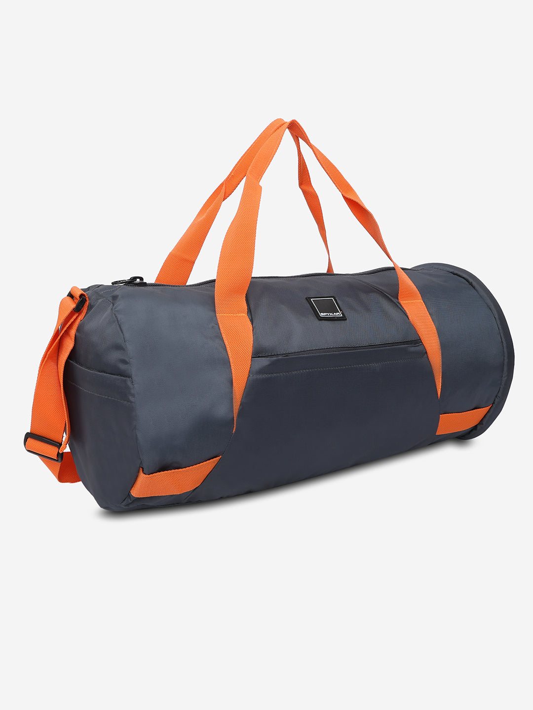 Unisex Dark Grey Duffel Bags