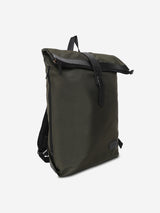 Unisex Olive Polyester Backpack