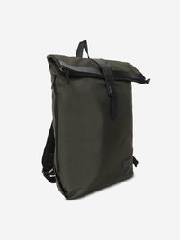 Unisex Olive Polyester Backpack